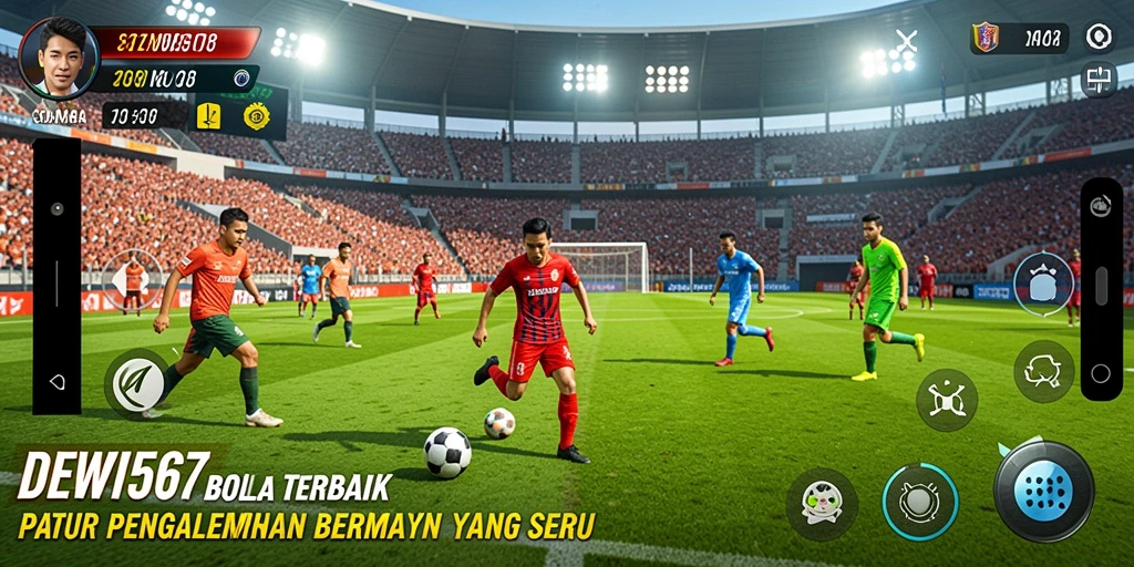Tampilan gameplay DEWI567 yang mendebarkan dan dinamis.