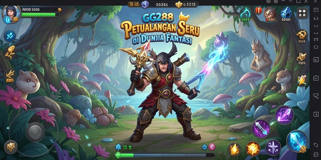 Gameplay GG288 yang menampilkan petualangan menakjubkan di dunia fantasi.