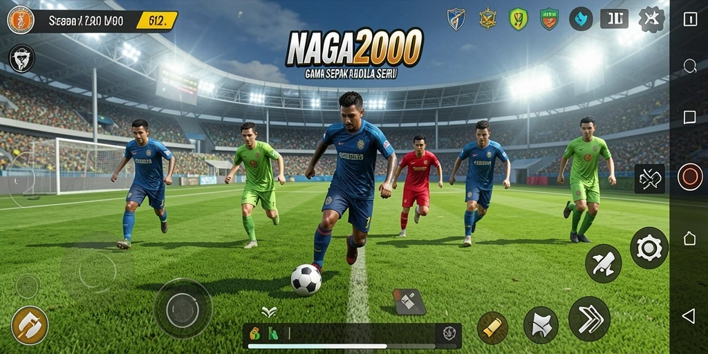 Tampilan gameplay seru dan penuh aksi di NAGA2000.