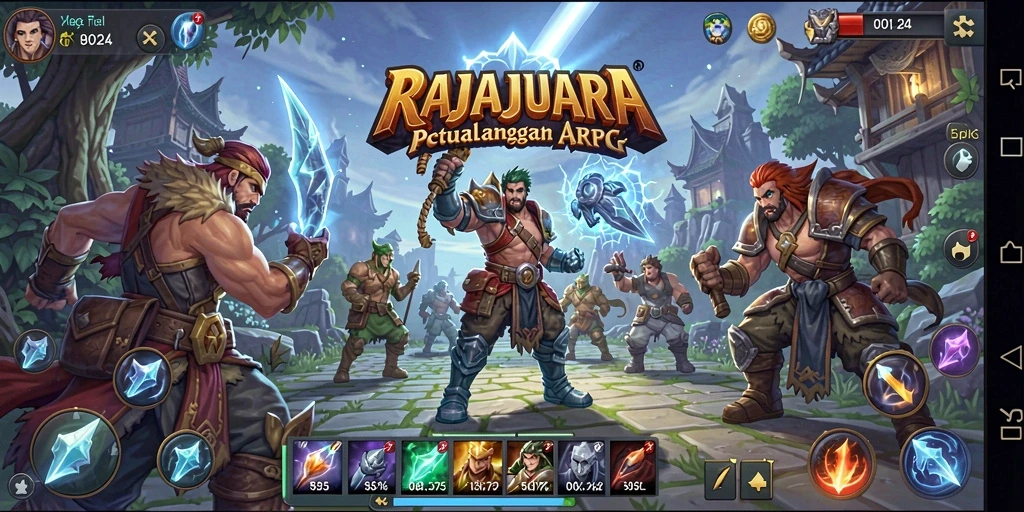 Gameplay seru dan grafis memukau di RAJAJUARA.