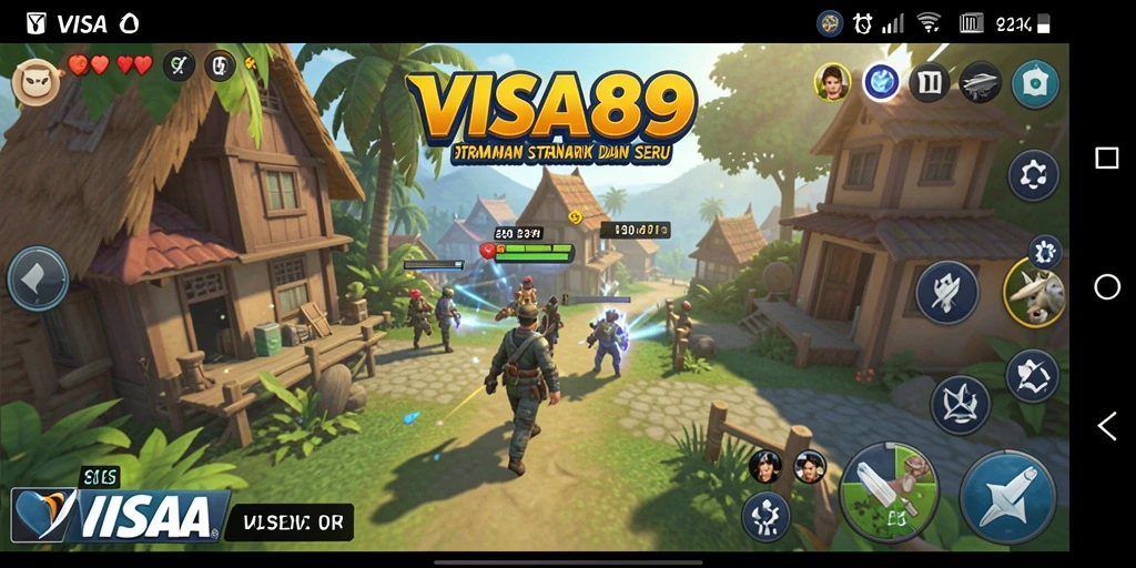 Screenshot utama dari gameplay TPS yang seru dan mendebarkan.
